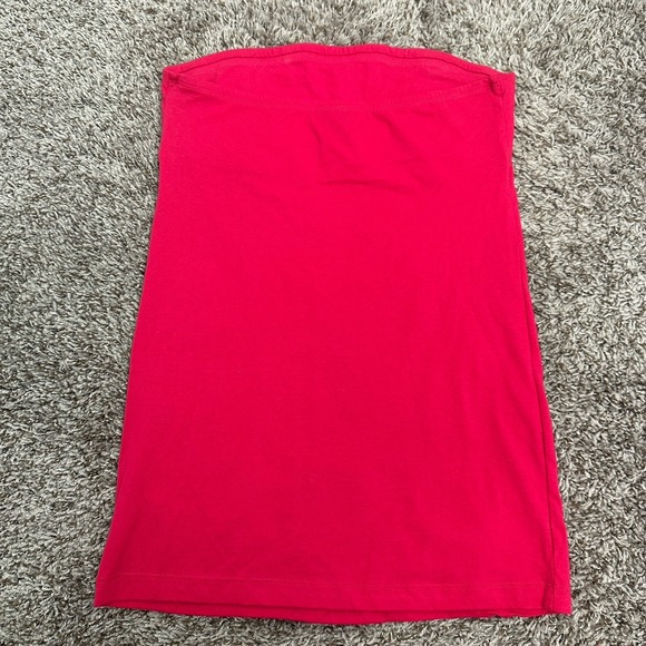 Rue 21 Womens Y2K Strapless Floral Tube Top Size L Cottagecore Fairy Whimsical - Picture 7 of 8